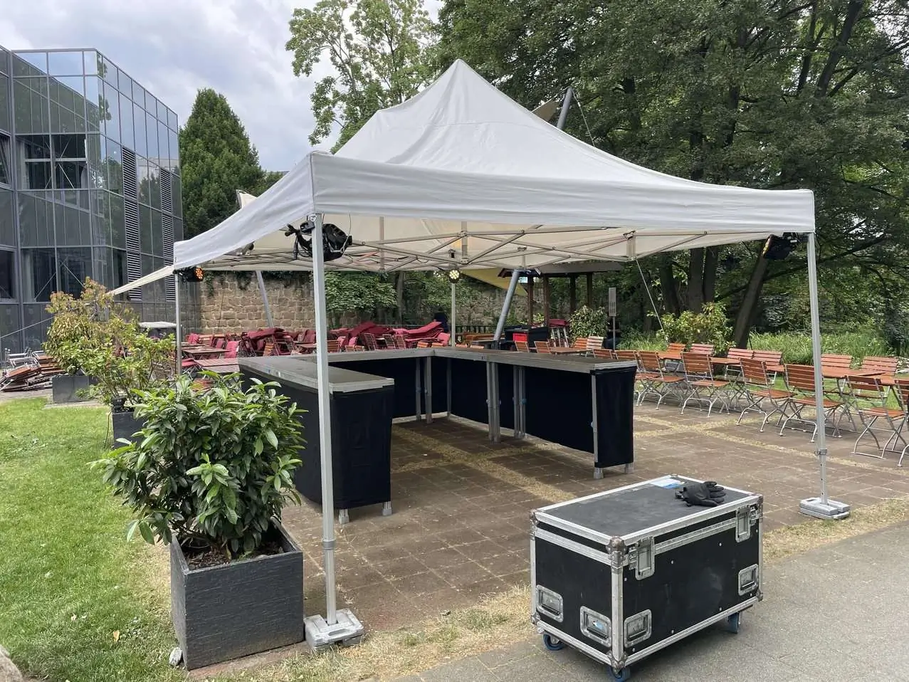 Eventmaterial Pavillon